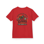 Raised on Two Wheels Youth Tee