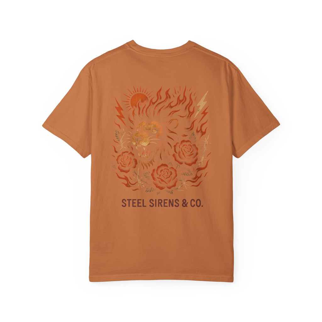Leo Born, Fire Forged Garment-Dyed T-shirt