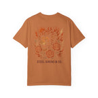 Leo Born, Fire Forged Garment-Dyed T-shirt