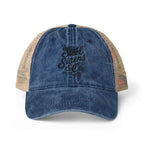 Women's Washed Mesh-Back Cap