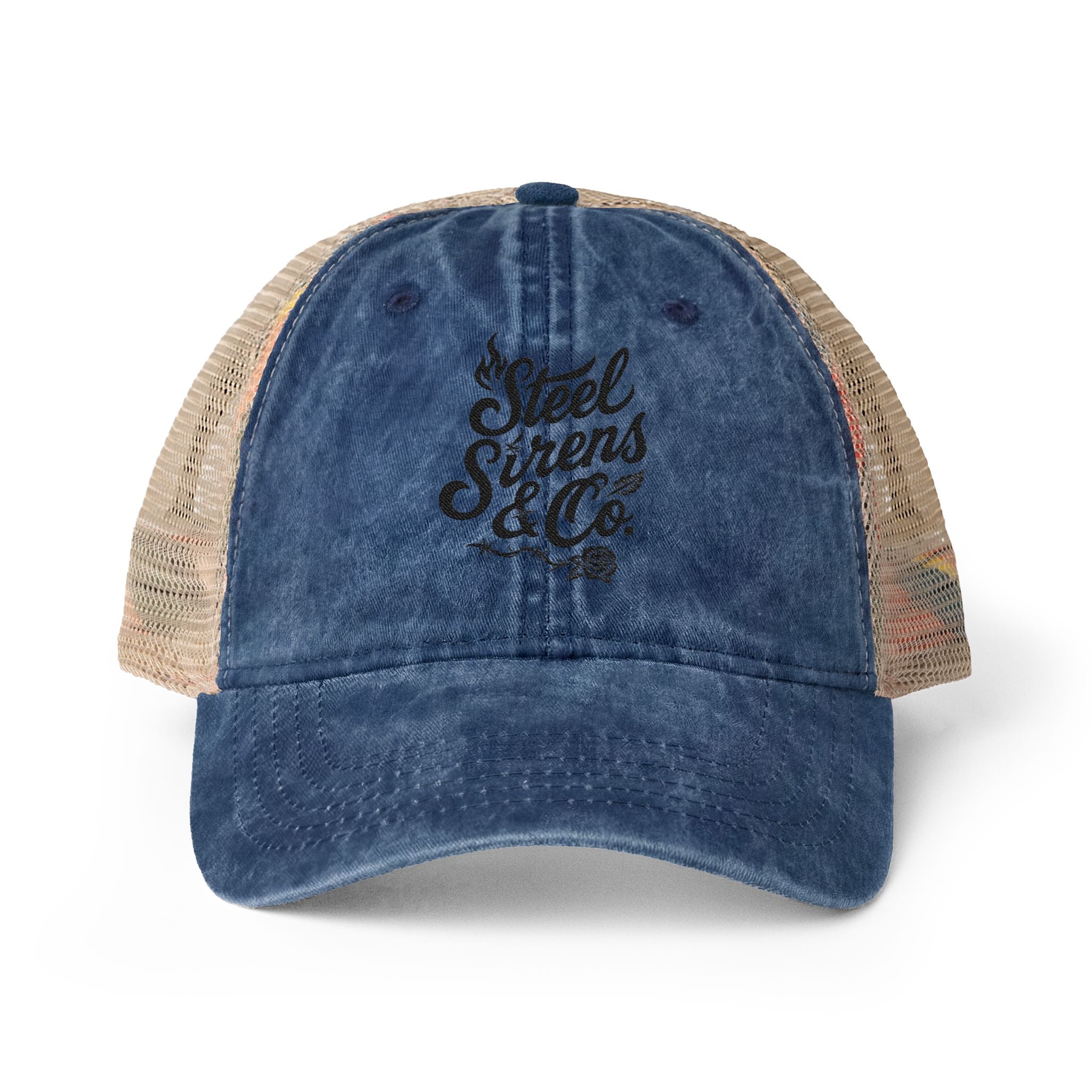 Women's Washed Mesh-Back Cap