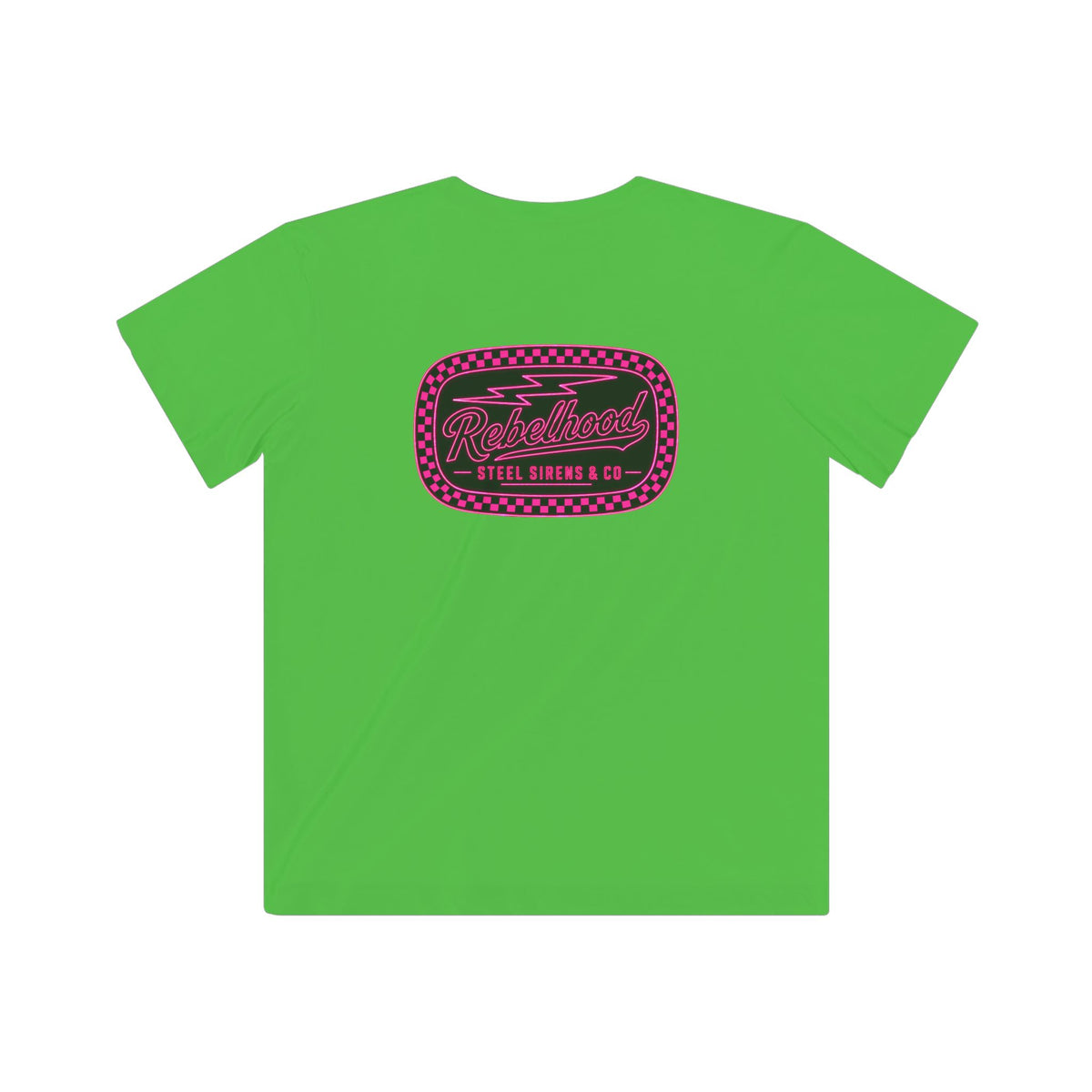 Neon Pink Rebelhood Youth Graphic Tee