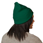 Steel Sirens Flame Crest Embroidered Beanie