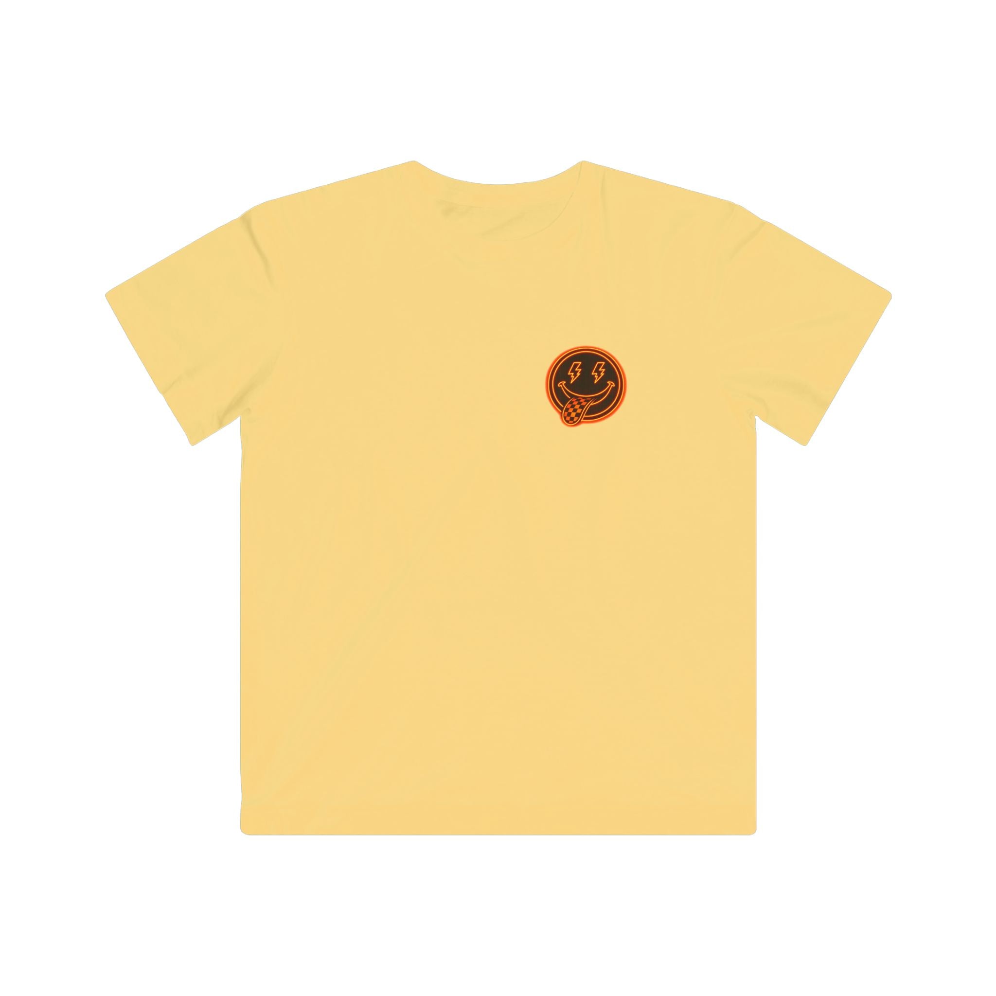 Kids Tee — Retro Racing Patch "Ridgewood Speed Shop"