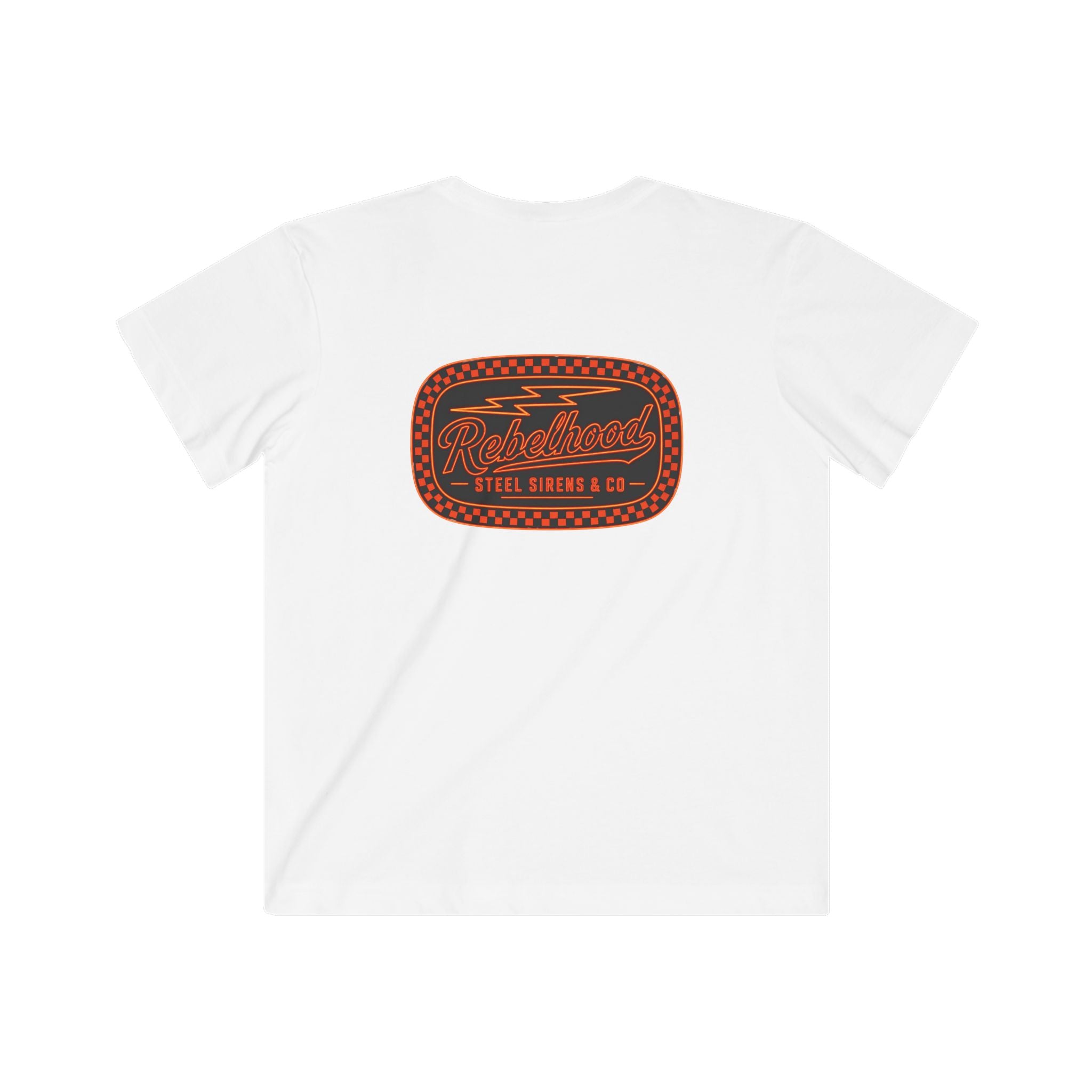 Kids Tee — Retro Racing Patch "Ridgewood Speed Shop"