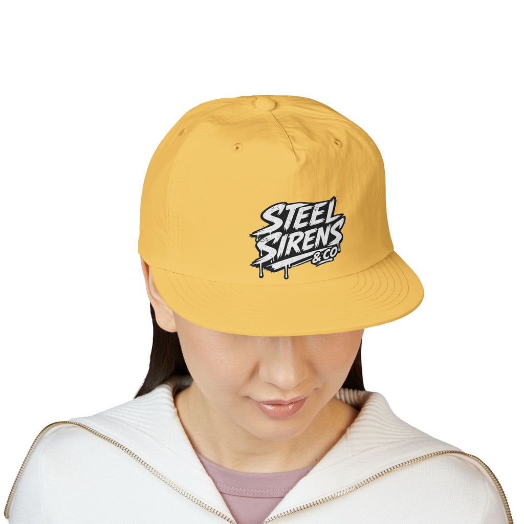 Surf Cap — Steel Sirens Script Logo Hat