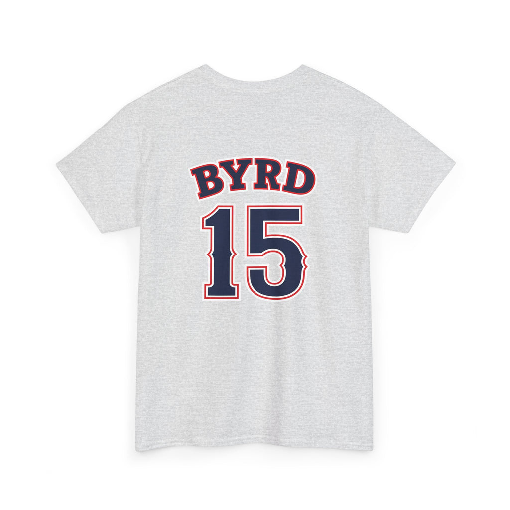 Red Sox Baseball Tee — Winston Logo & BYRD 15 Jersey Back