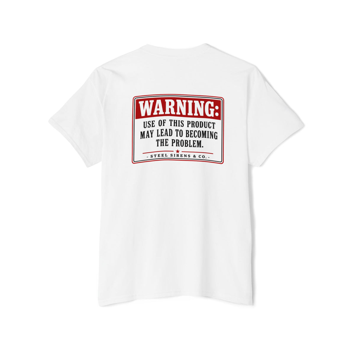 Problem Outlaw Warning Tee