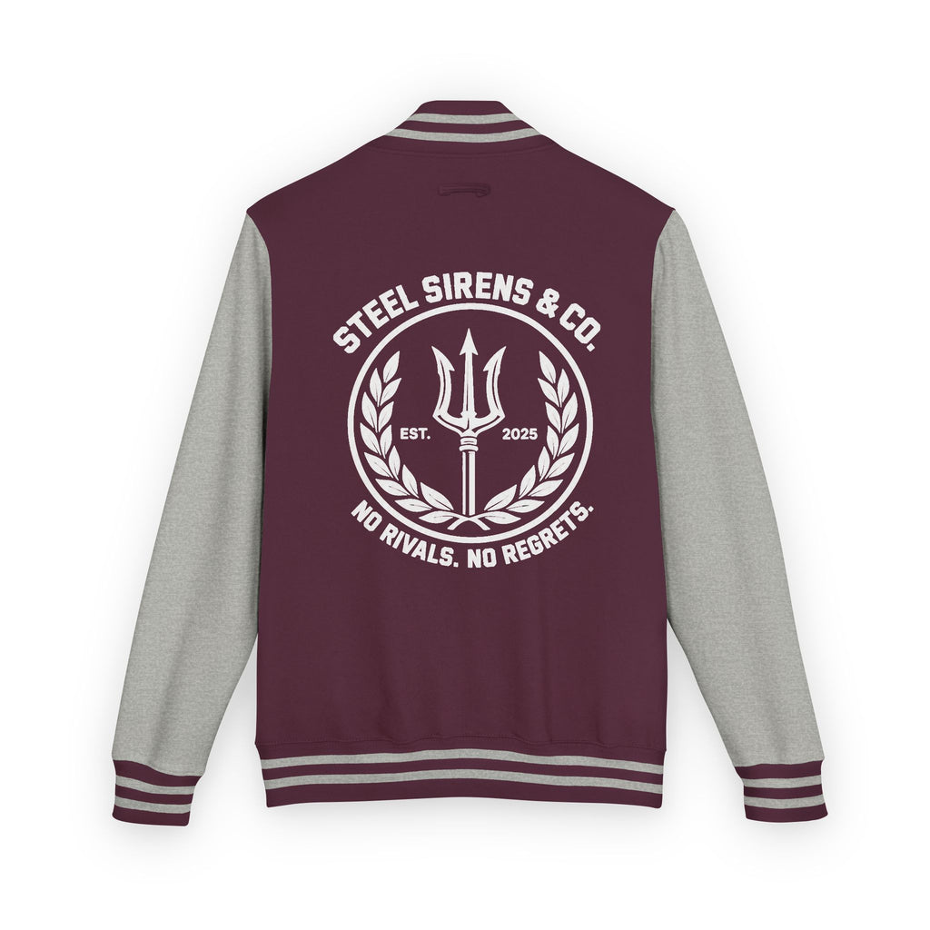 Letterman Jacket — Steel Sirens Crest Varsity Jacket
