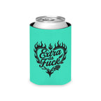 Extra as Fuck Can Cooler – Steel Sirens & Co. Flaming Heart Drink Koozie