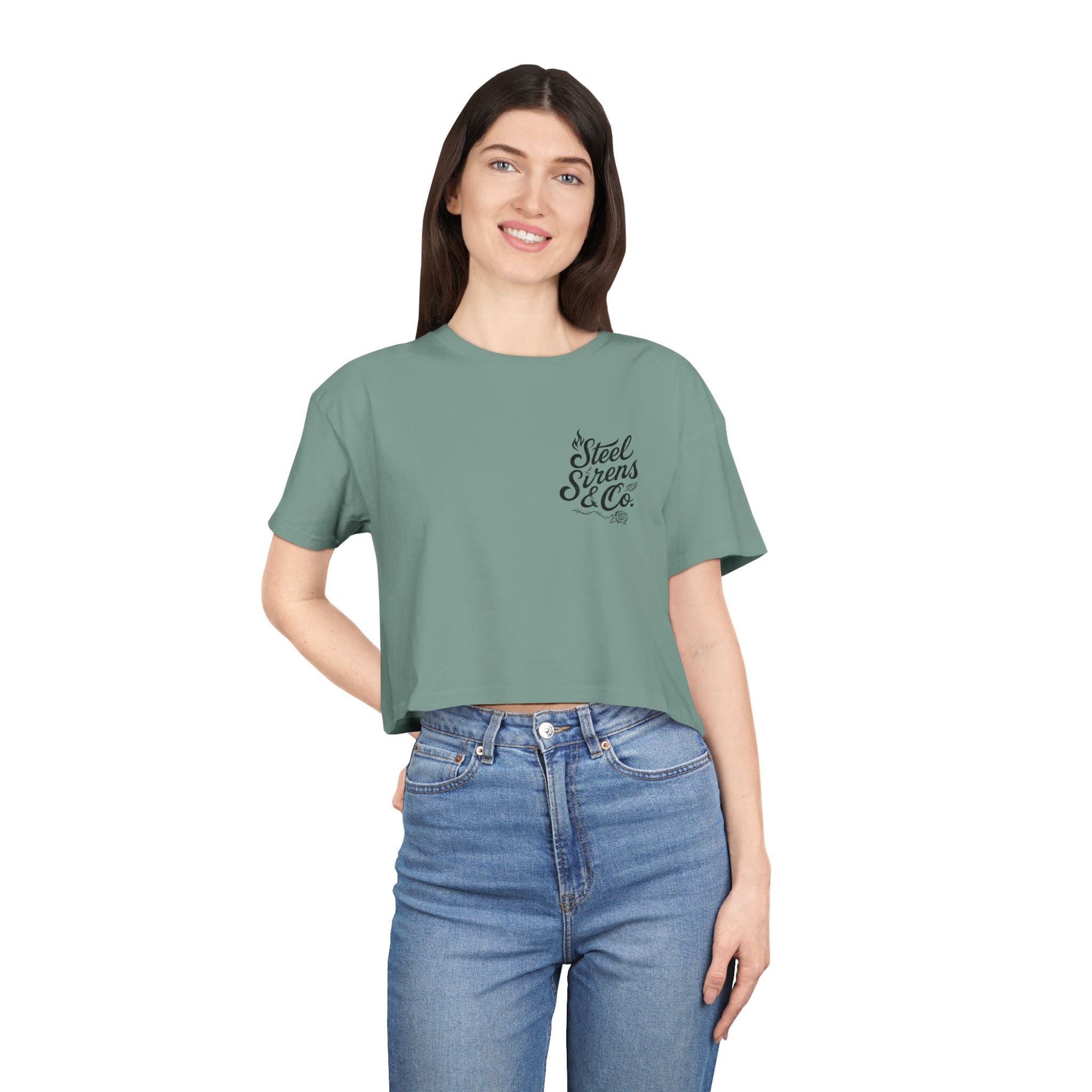 Mourn & Mend Cropped Tee