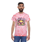 Cyclone Tie-Dye Tee — Sunburst Eagle Graphic