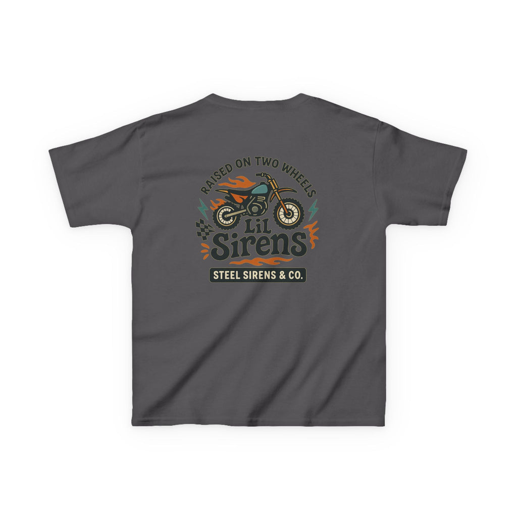 Raised on Two Wheels Youth Tee