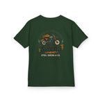 Raised on Two Wheels Youth Tee