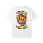 Steel Sirens Garment-Dyed T-shirt, Vintage Style Tee, Beach Apparel, Unisex Graphic Shirt, Casual Summer Wear