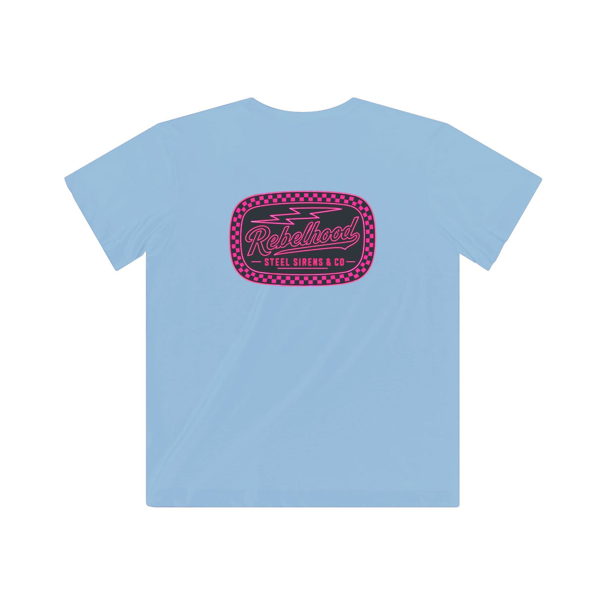 Neon Pink Rebelhood Youth Graphic Tee