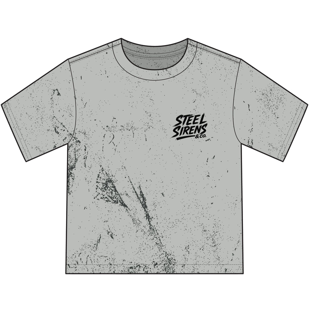 Raised by Steel Youth Comfort Colors Tee