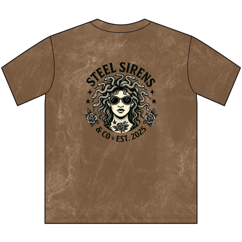 Stone Cold Medusa Mineral Washed Tee