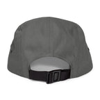 Steel Sirens & Co. Embroidered 5-Panel Cap — Khaki Vintage Patch Hat