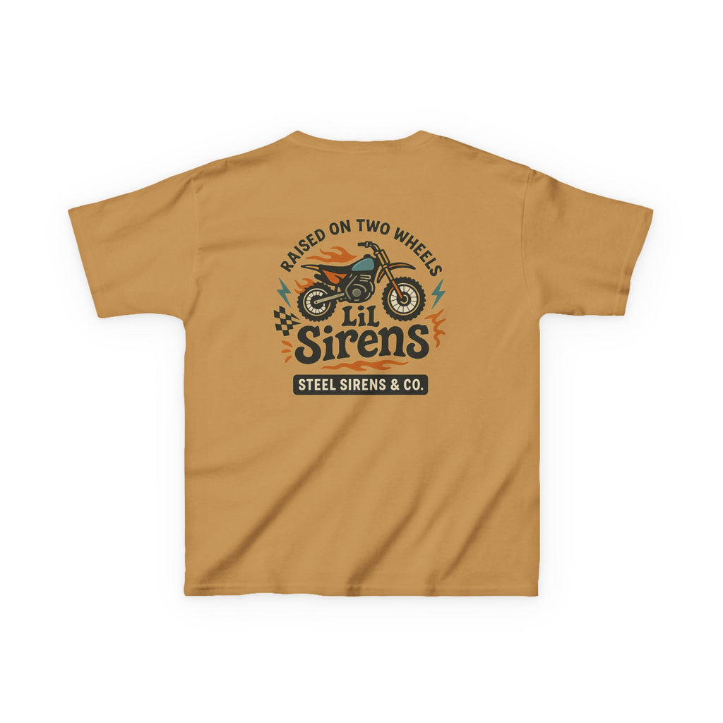 Raised on Two Wheels Youth Tee