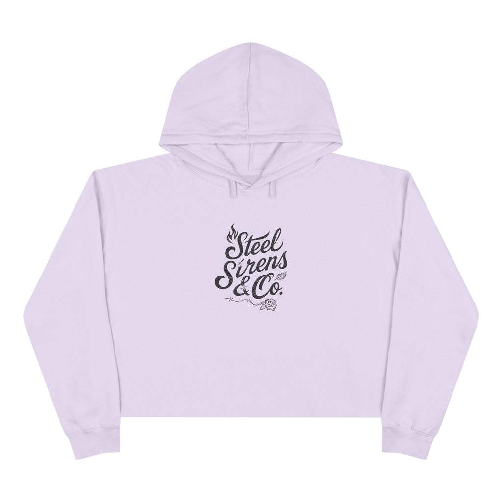 Classic Medusa Cropped Hoodie