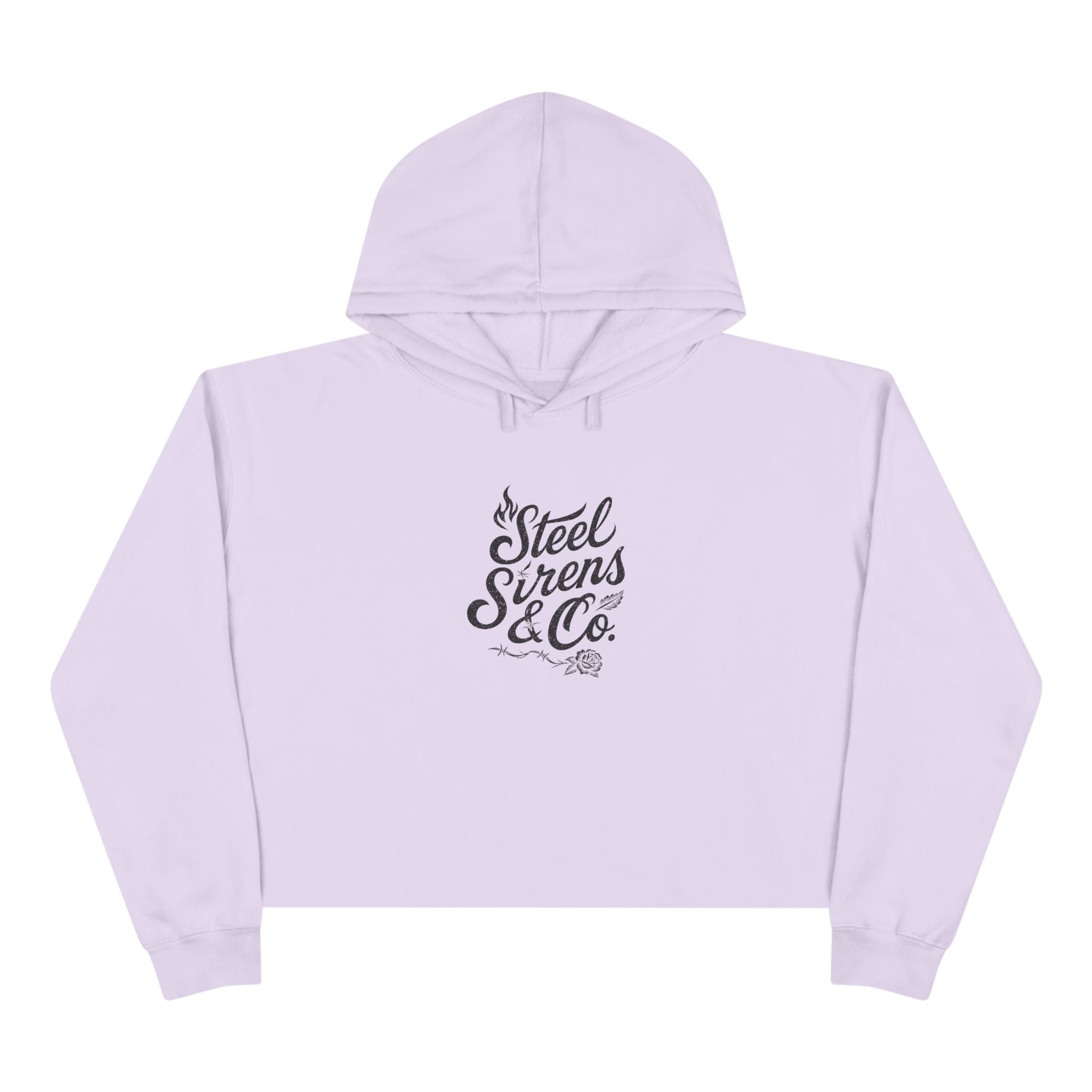 Classic Medusa Cropped Hoodie
