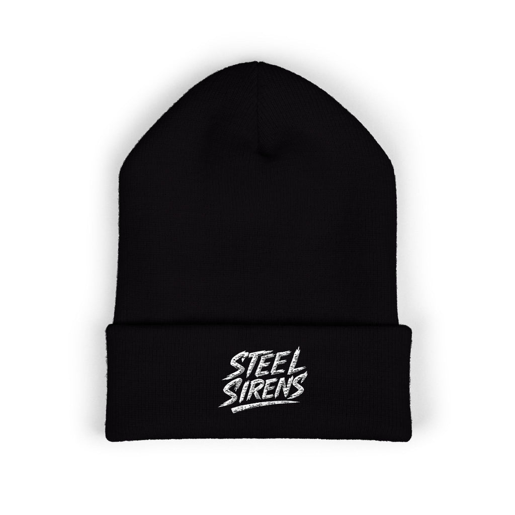Steel Sirens Embroidered Cuffed Beanie