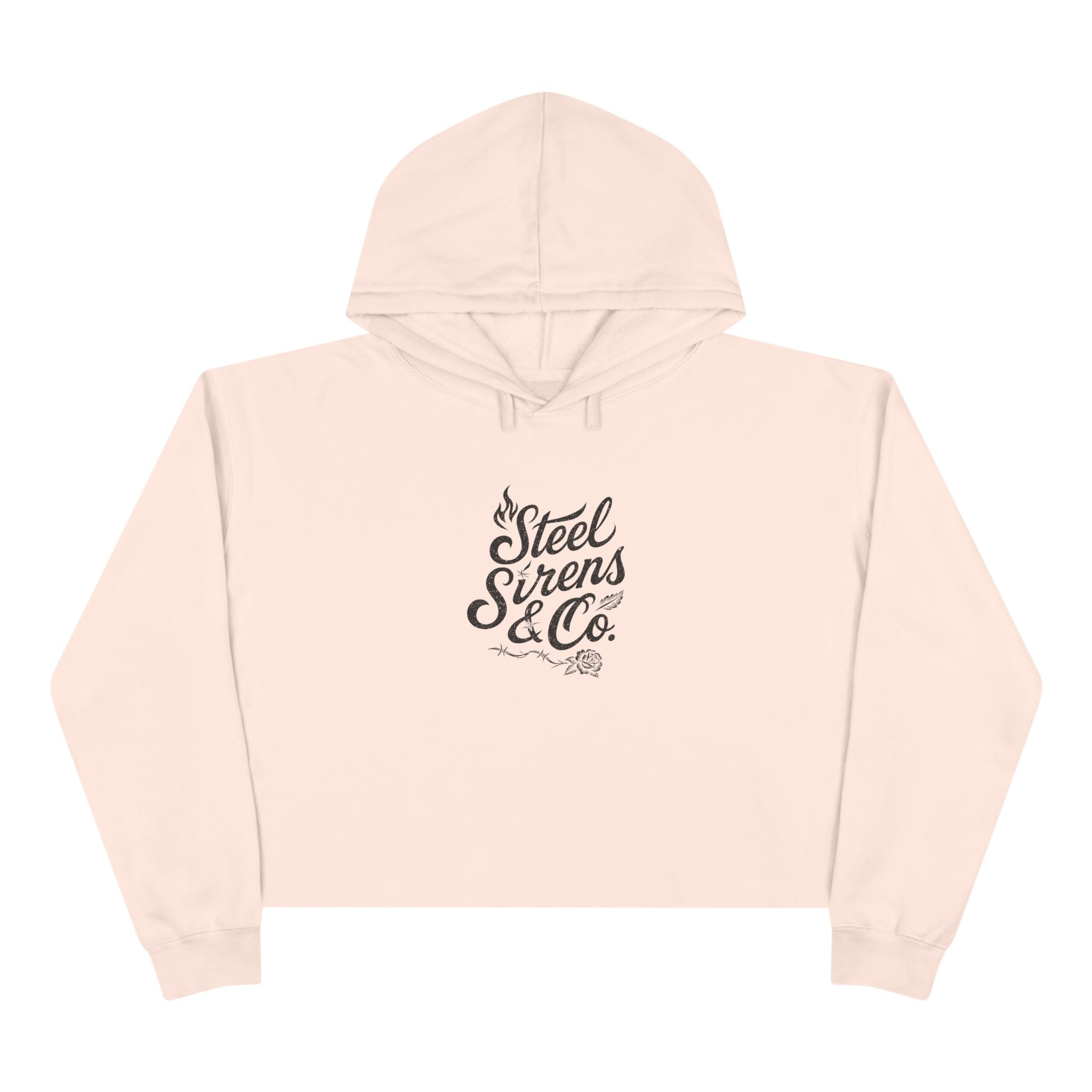 Classic Medusa Cropped Hoodie
