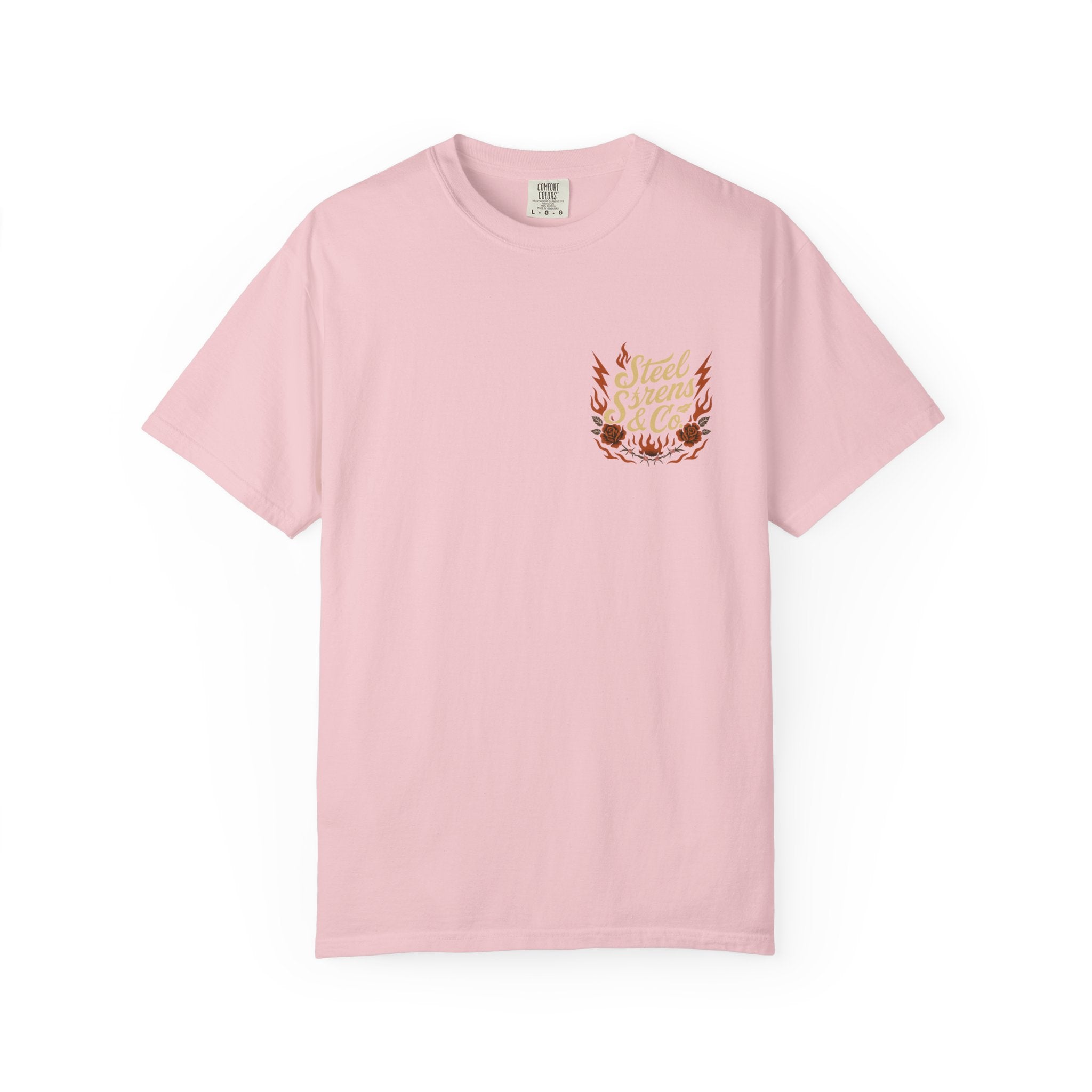 Leo Born, Fire Forged Garment-Dyed T-shirt