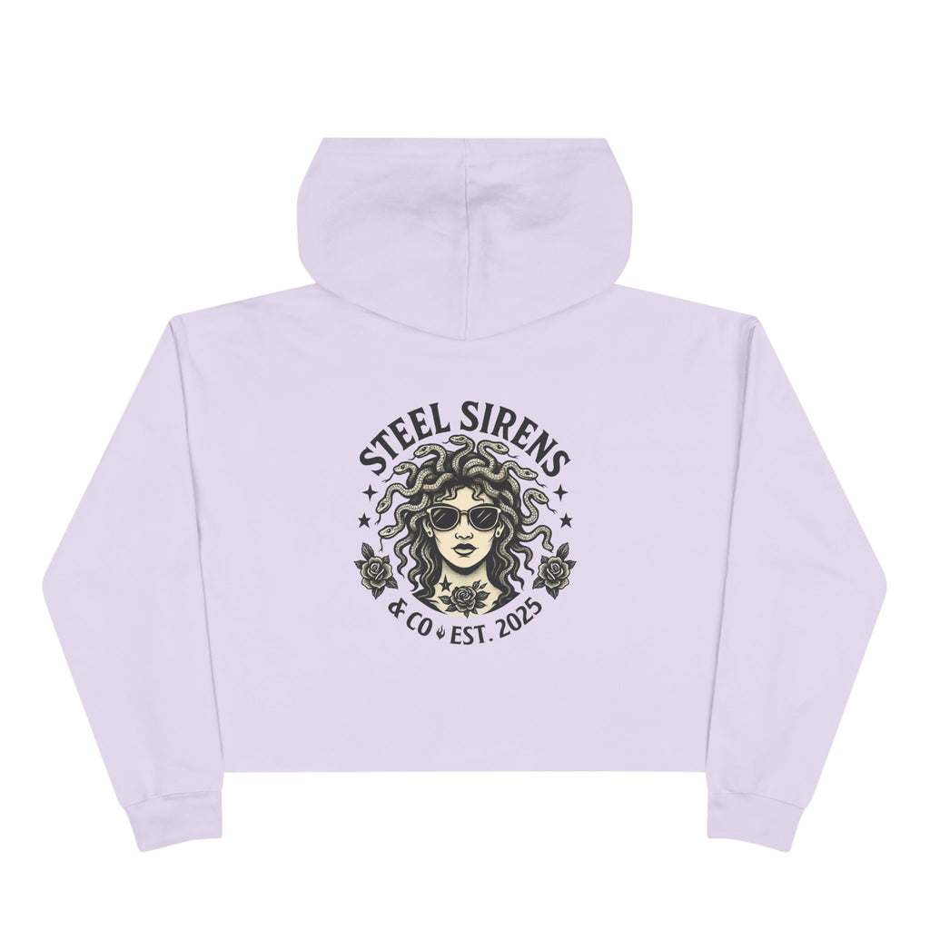 Classic Medusa Cropped Hoodie