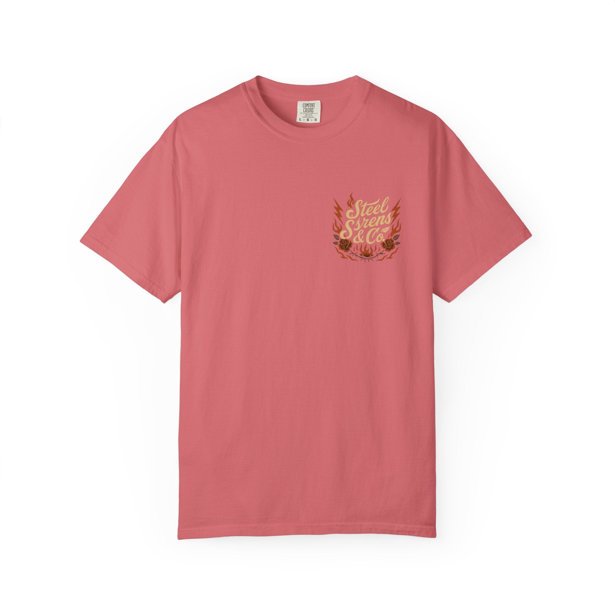 Leo Born, Fire Forged Garment-Dyed T-shirt