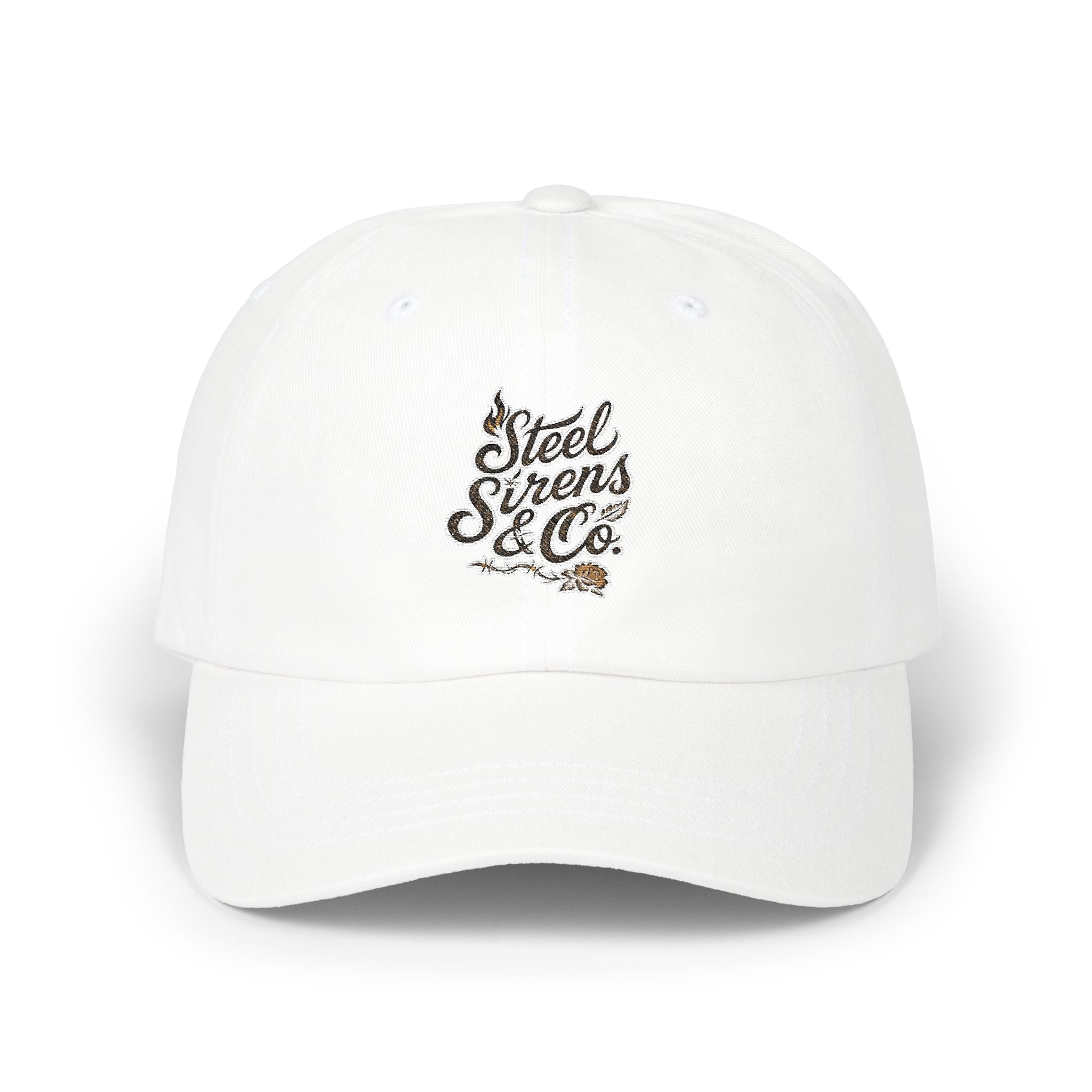 Dad Cap — 'Steel Sirens & Co.' Embroidered Logo Hat