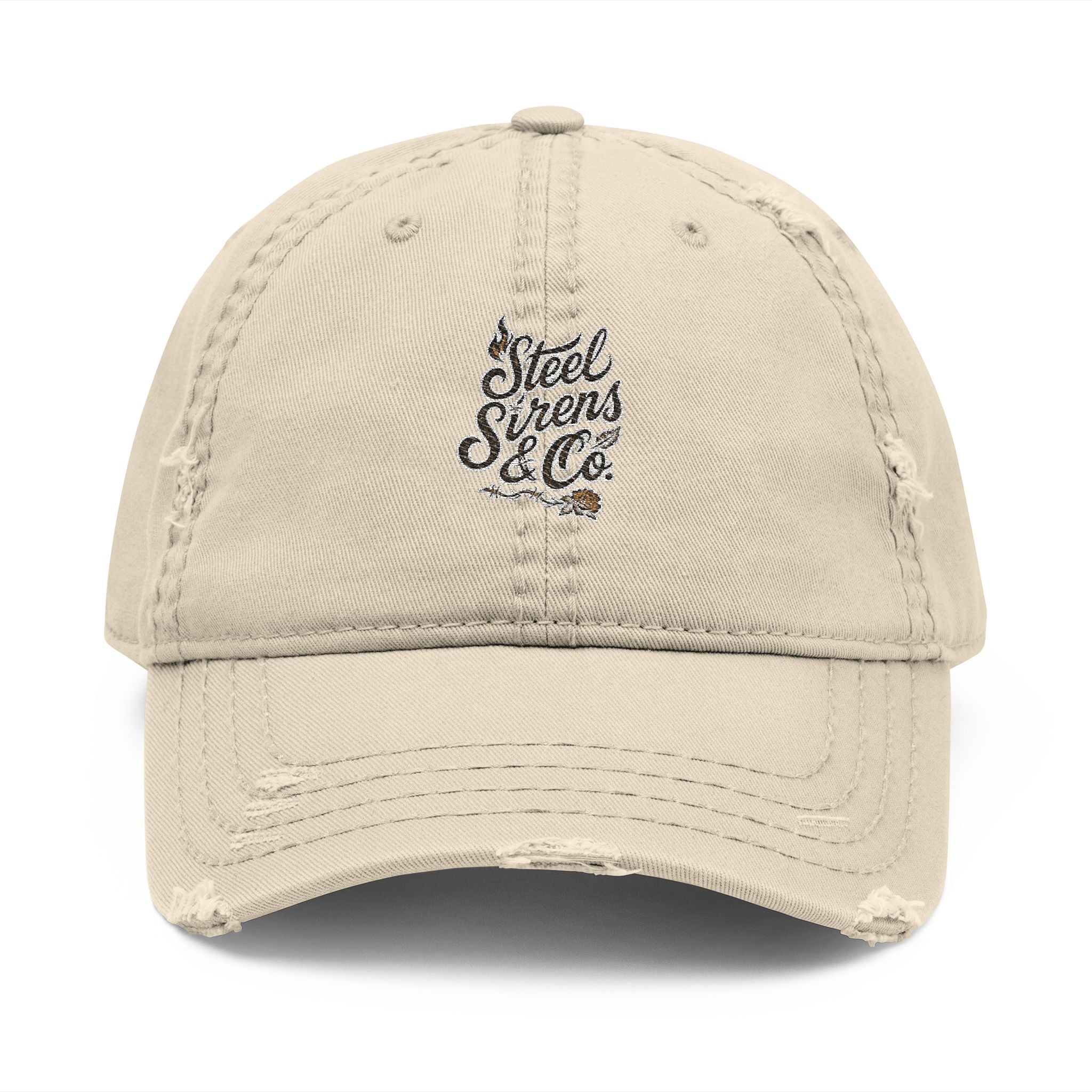 Distressed Dad Hat (Embroidery)
