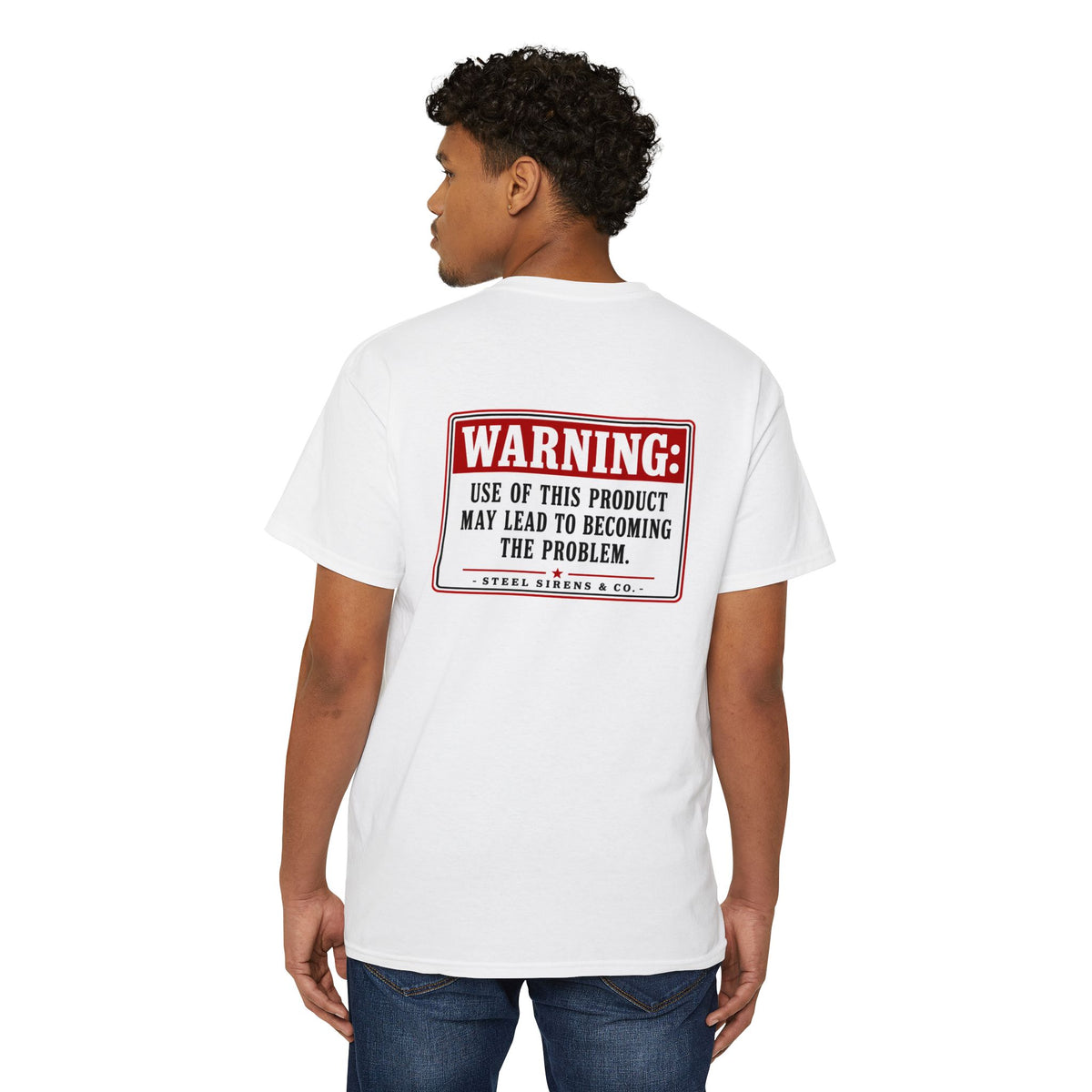Problem Outlaw Warning Tee