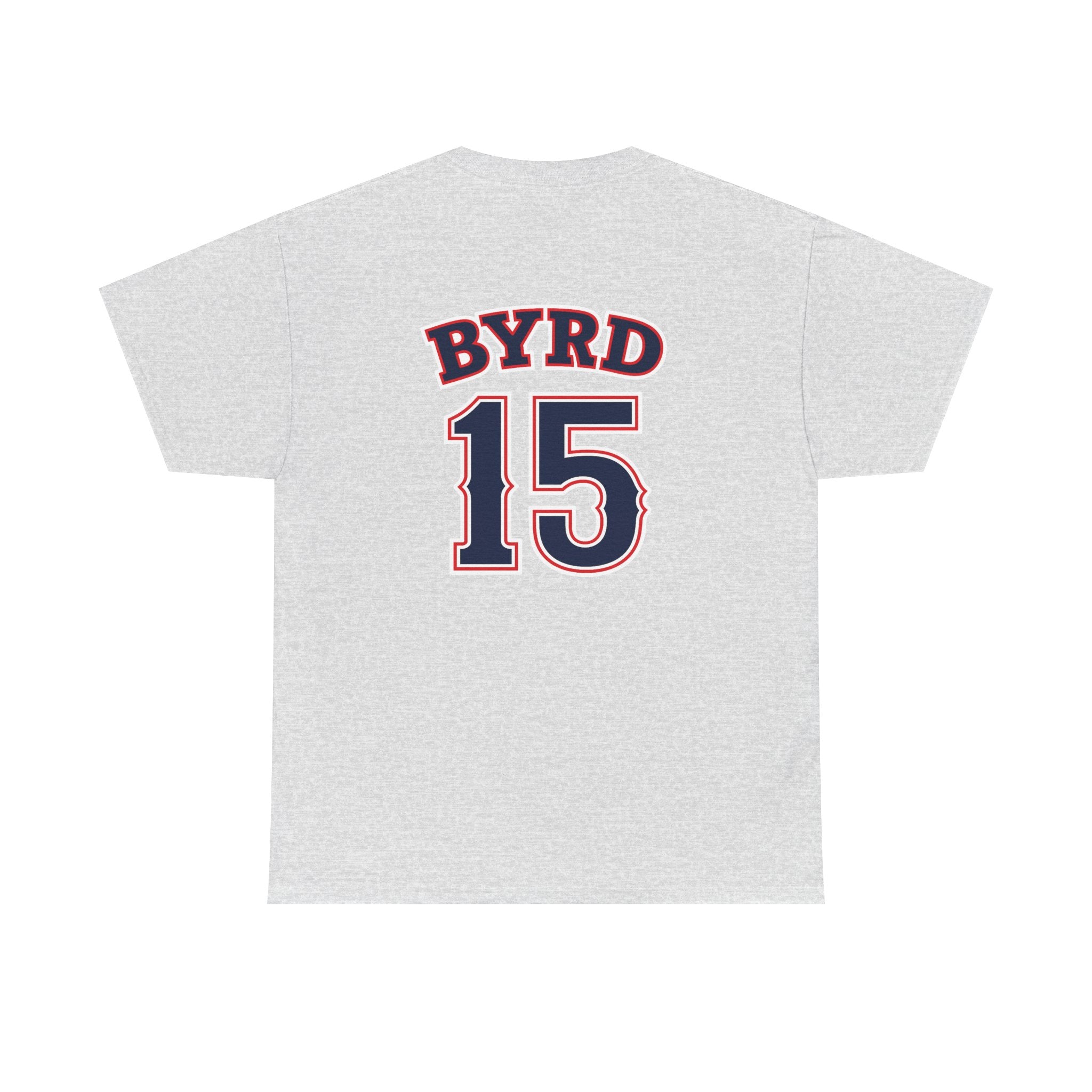 Red Sox Baseball Tee — Winston Logo & BYRD 15 Jersey Back