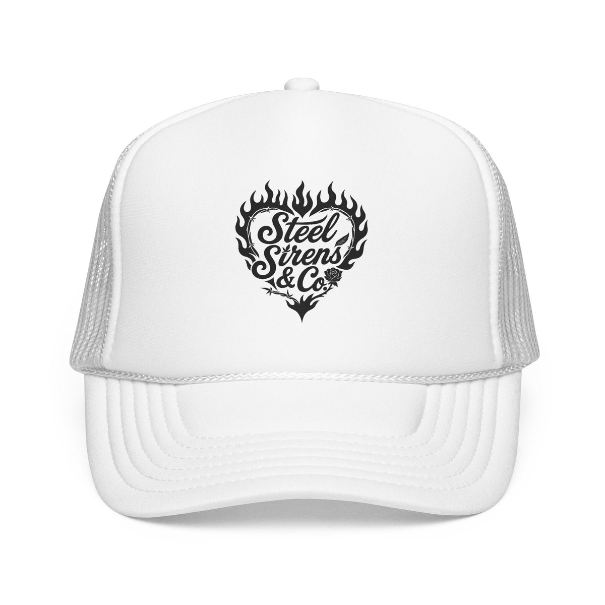 Heart on Fire Foam Trucker Hat