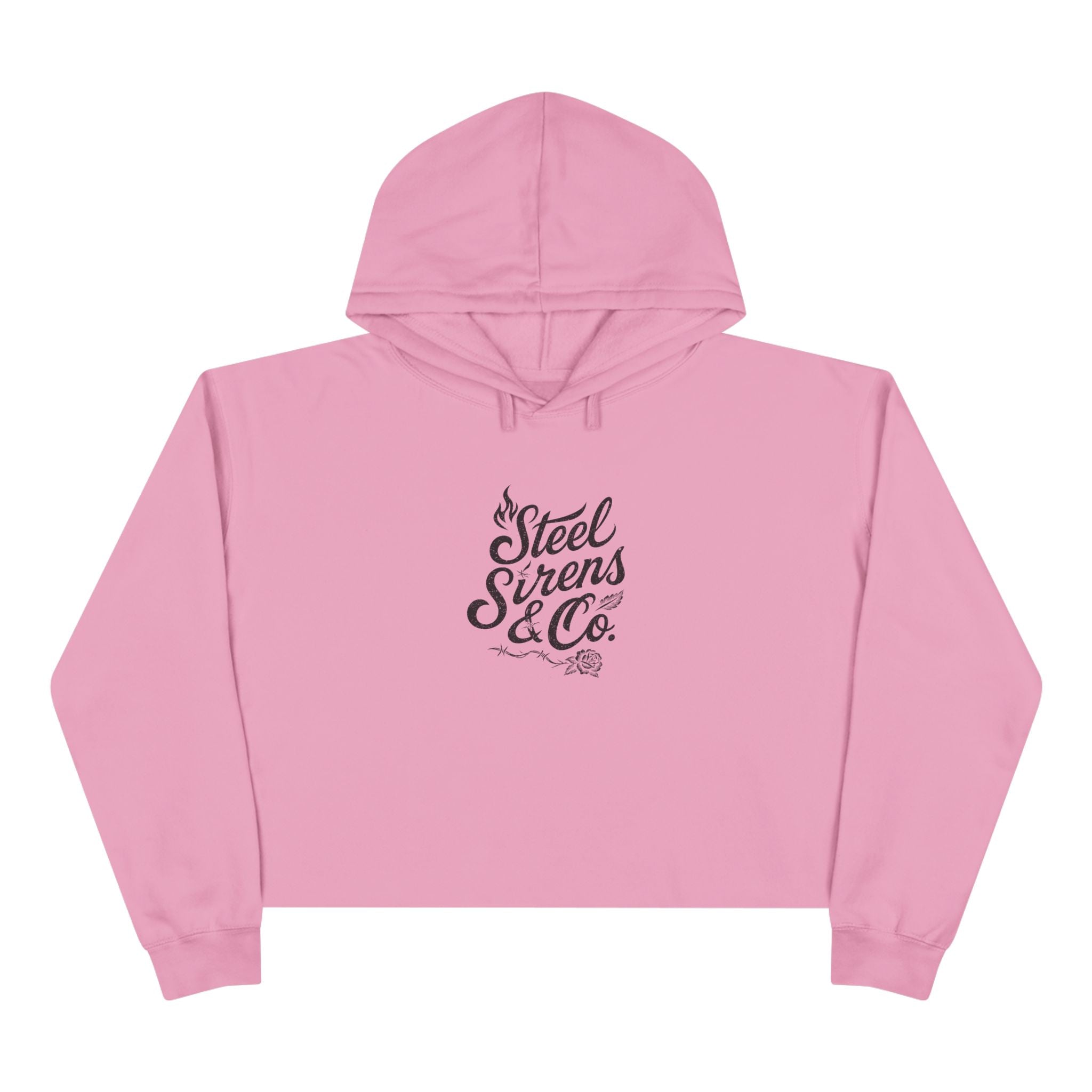 Classic Medusa Cropped Hoodie