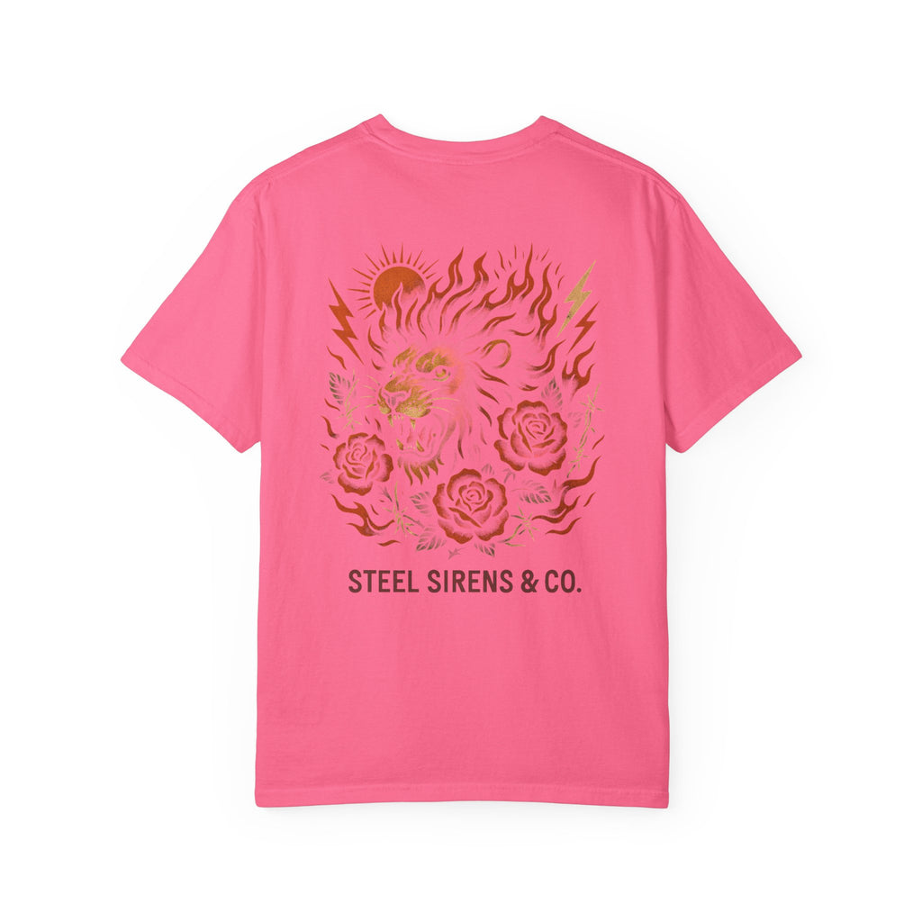 Leo Born, Fire Forged Garment-Dyed T-shirt
