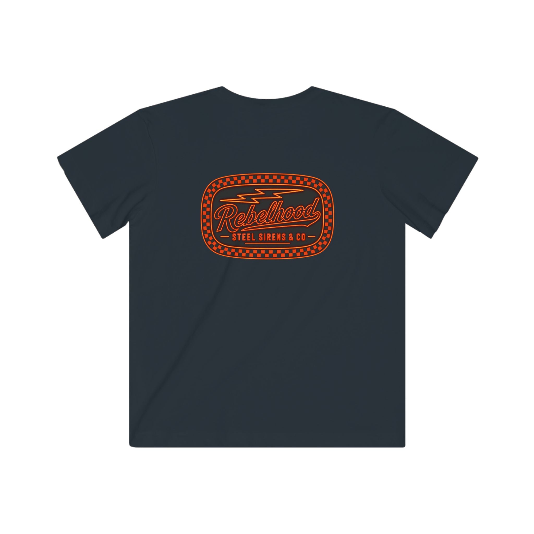 Kids Tee — Retro Racing Patch "Ridgewood Speed Shop"