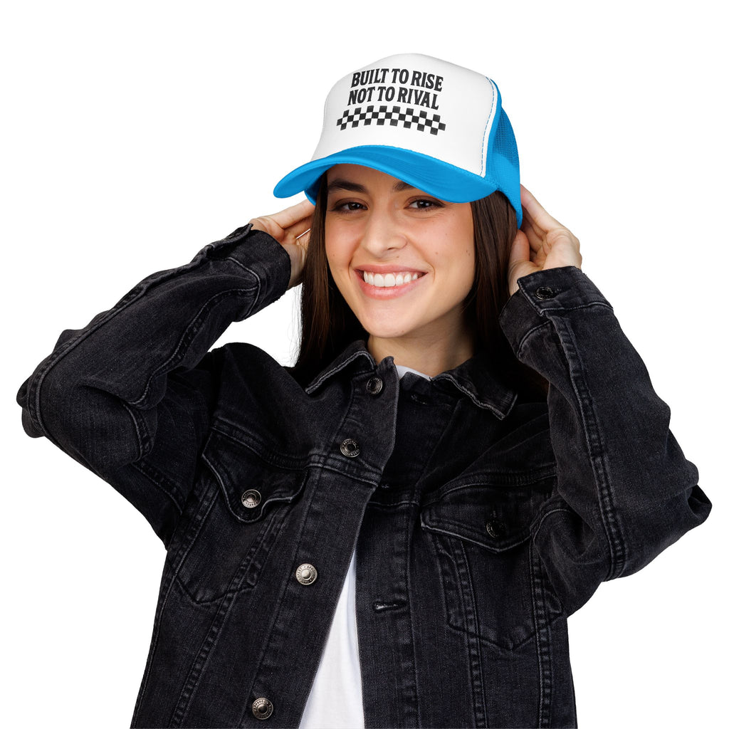 Rise Over Rivalry Foam Trucker Hat