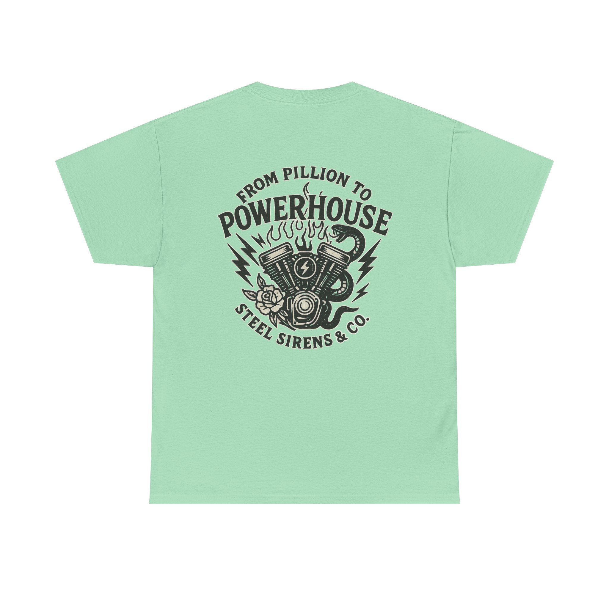 Pillion to Powerhouse Tee