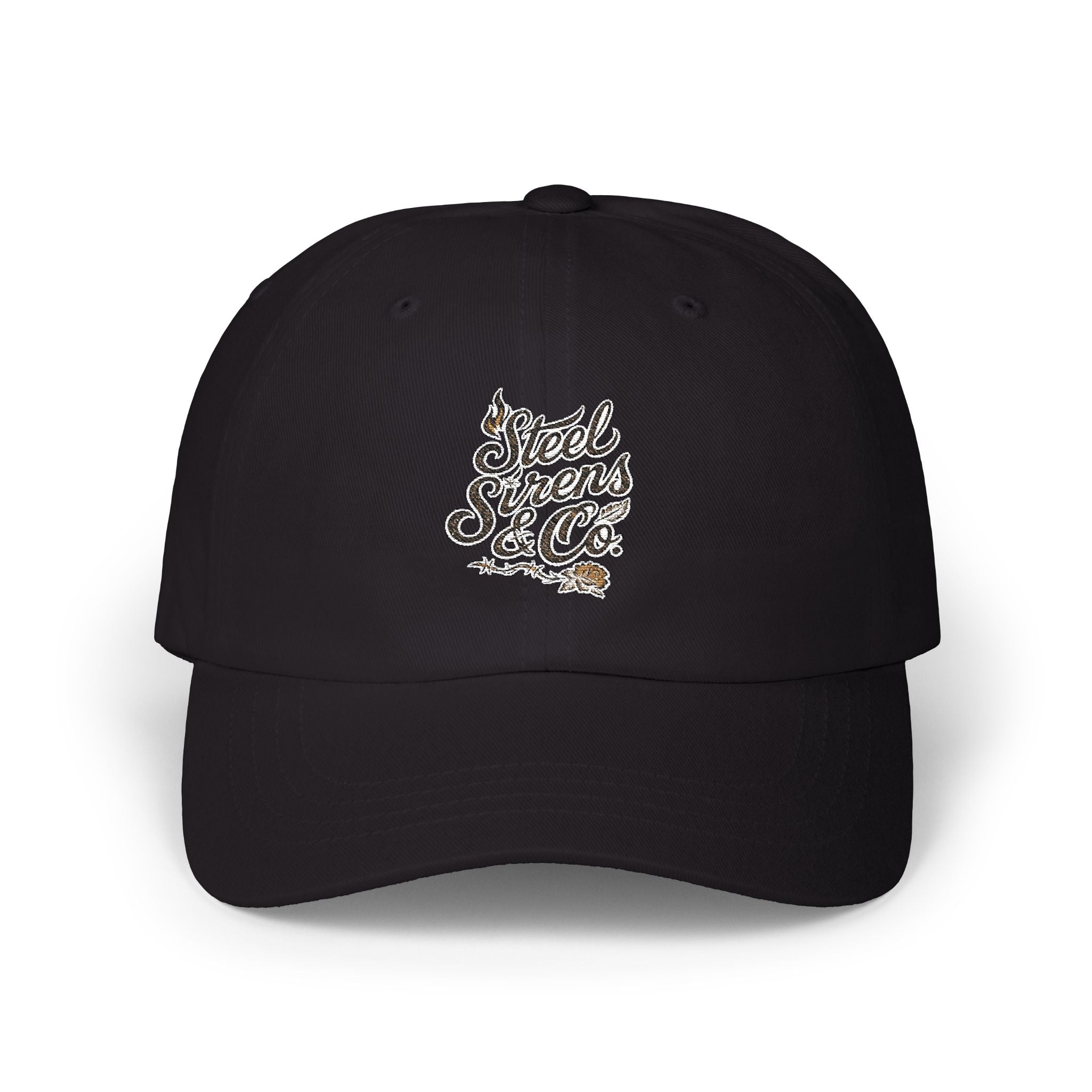 Dad Cap — 'Steel Sirens & Co.' Embroidered Logo Hat