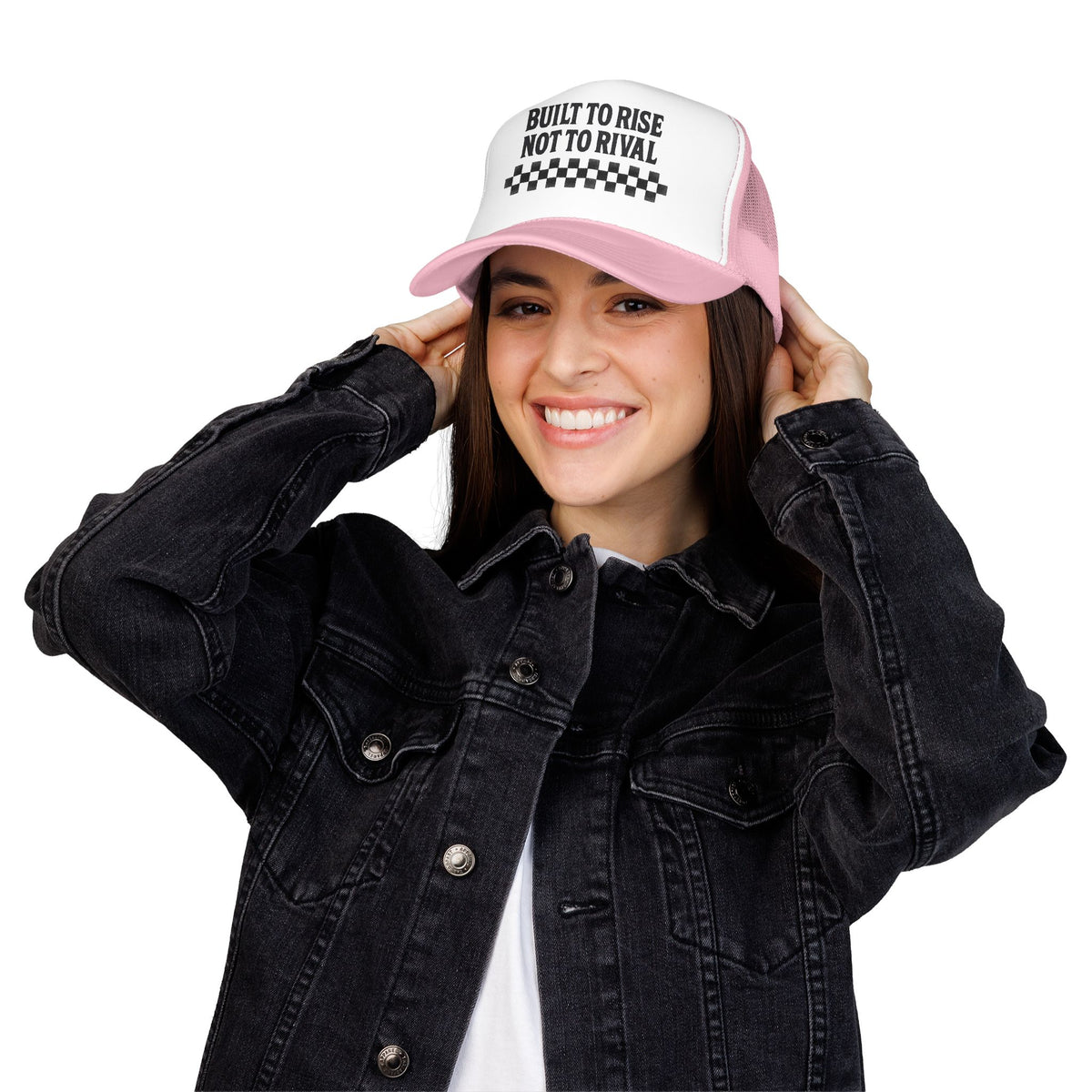 Rise Over Rivalry Foam Trucker Hat