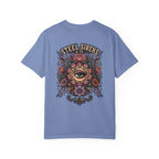 Steel Sirens Tee — Vintage Floral All-Seeing Eye Graphic T-Shirt