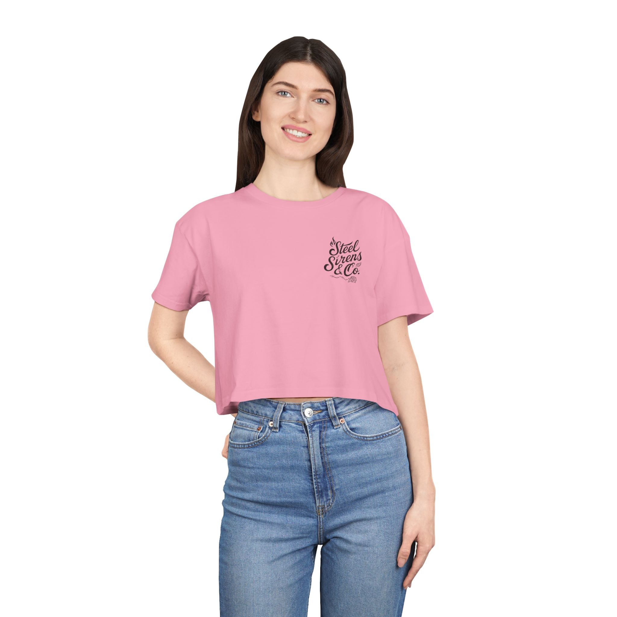 Classic Medusa Women’s Crop Tee