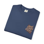 Steel Sirens Tee — Vintage Floral All-Seeing Eye Graphic T-Shirt