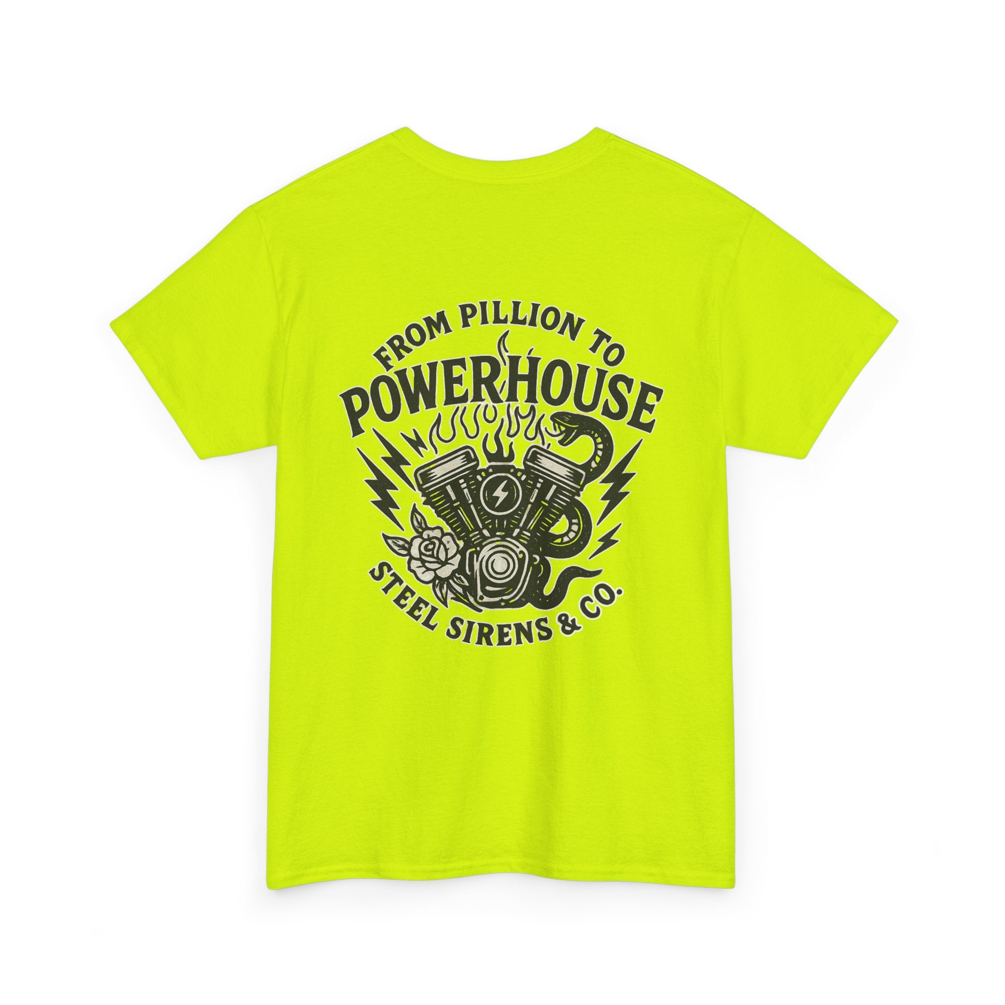 Pillion to Powerhouse Tee