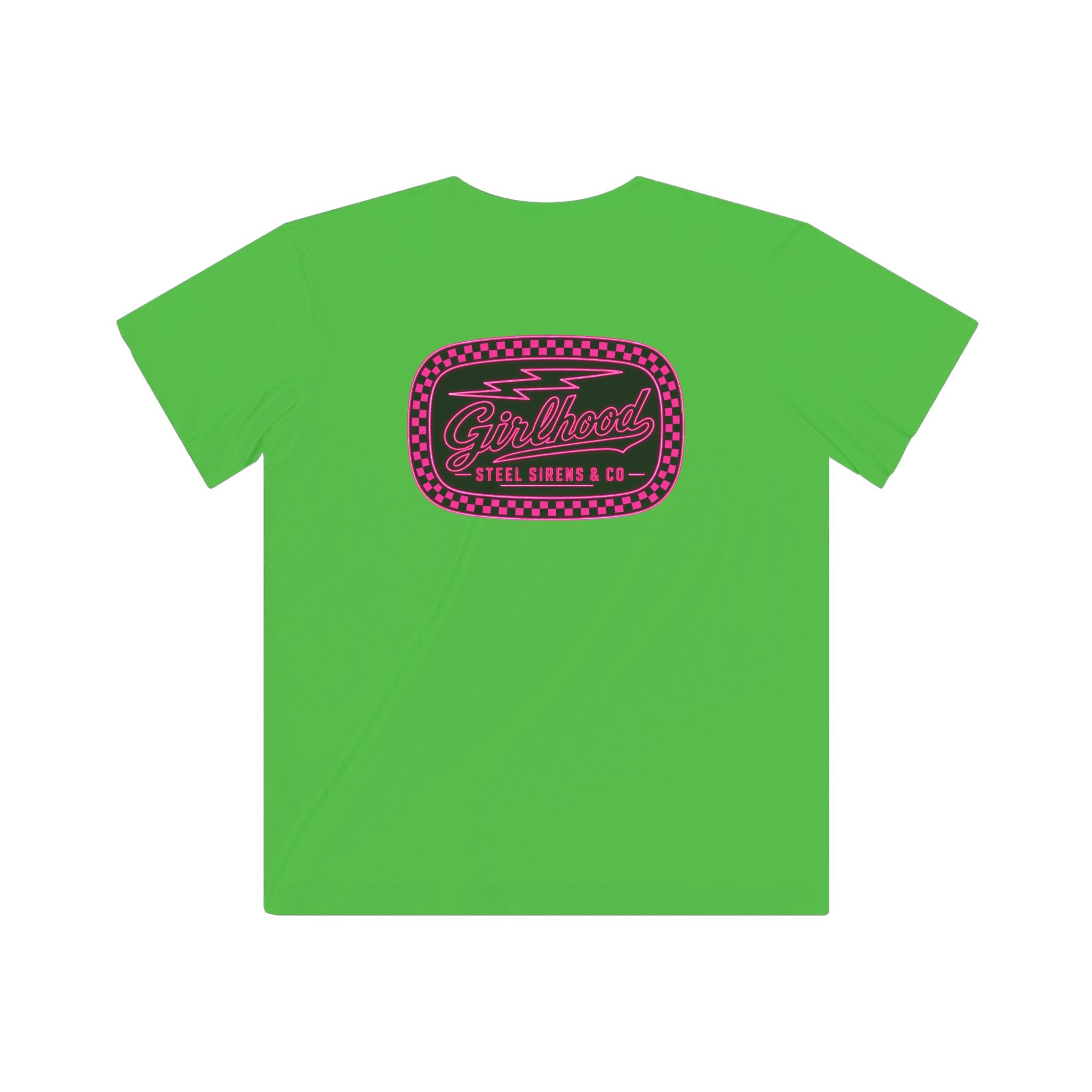 Kids Graphic Tee — Retro Pink 'Good Vibes' Logo