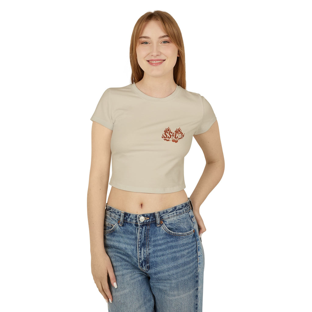 Broken to Badass Crop Tee