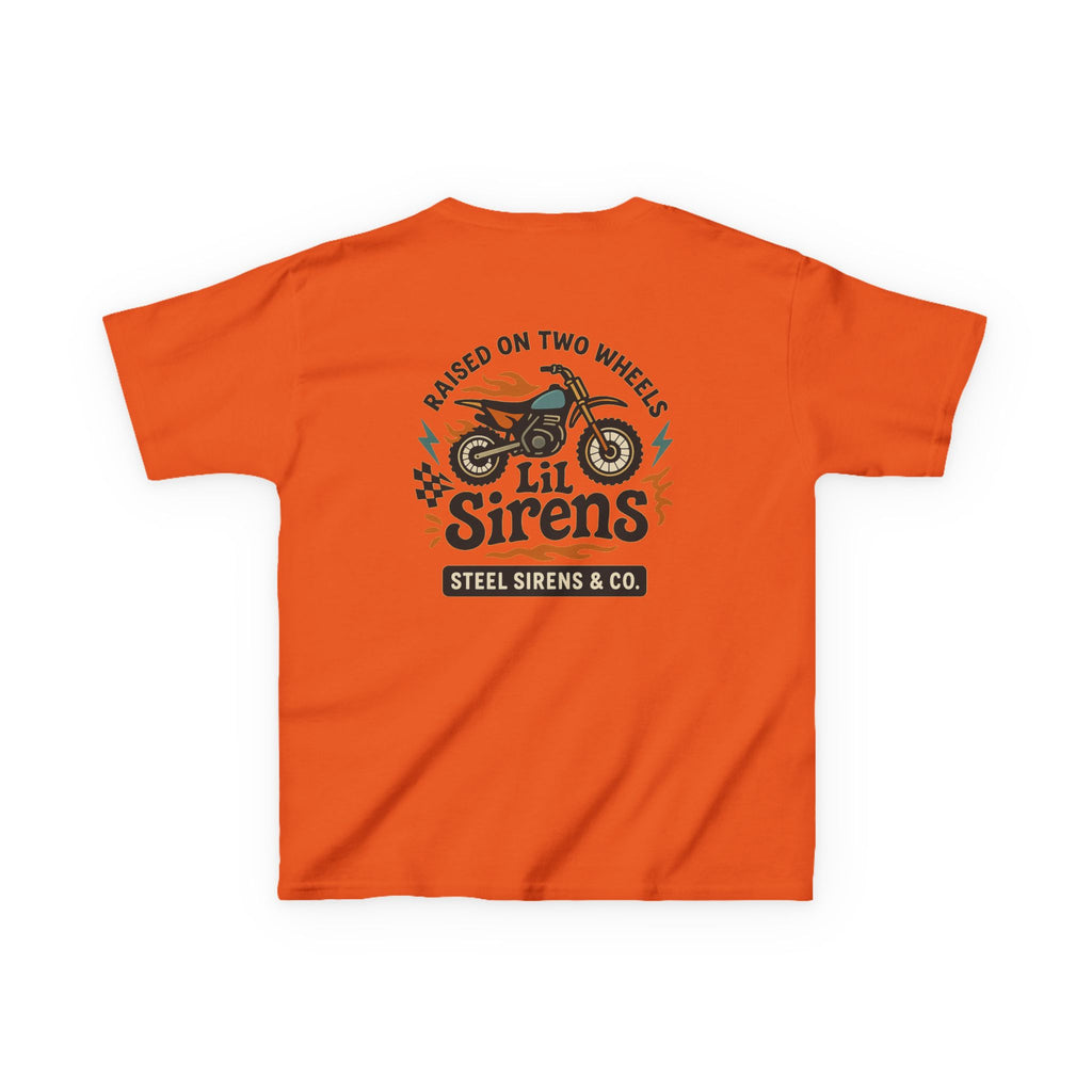 Raised on Two Wheels Youth Tee